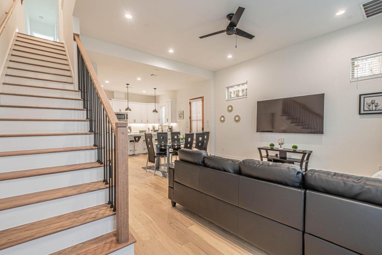 Villa Luxury 3Br, Ks Bed Mins Away 4Rm Dtown, Med Ctr à Houston Extérieur photo