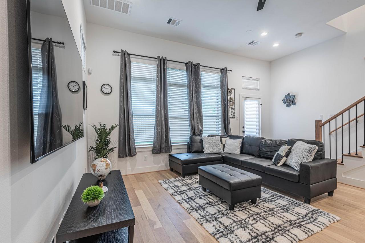Villa Luxury 3Br, Ks Bed Mins Away 4Rm Dtown, Med Ctr à Houston Extérieur photo