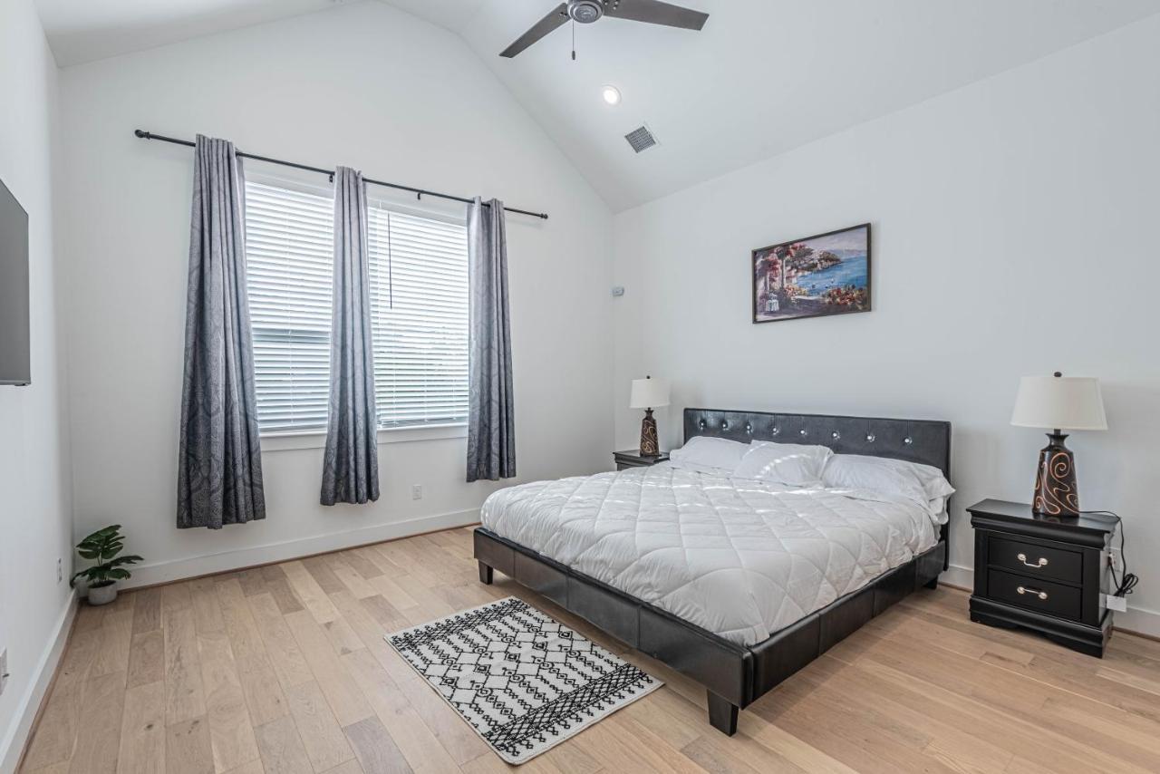 Villa Luxury 3Br, Ks Bed Mins Away 4Rm Dtown, Med Ctr à Houston Extérieur photo